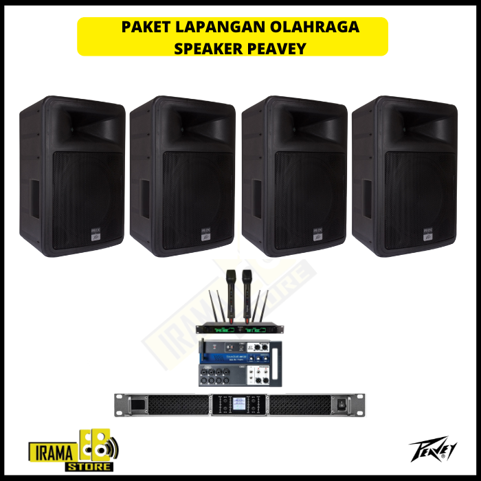 Paket Lapangan Olahraga Speaker Peavey - 4 Speaker